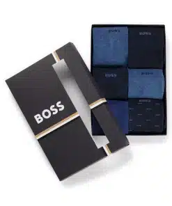 Boss Six-Pack Socks Blue