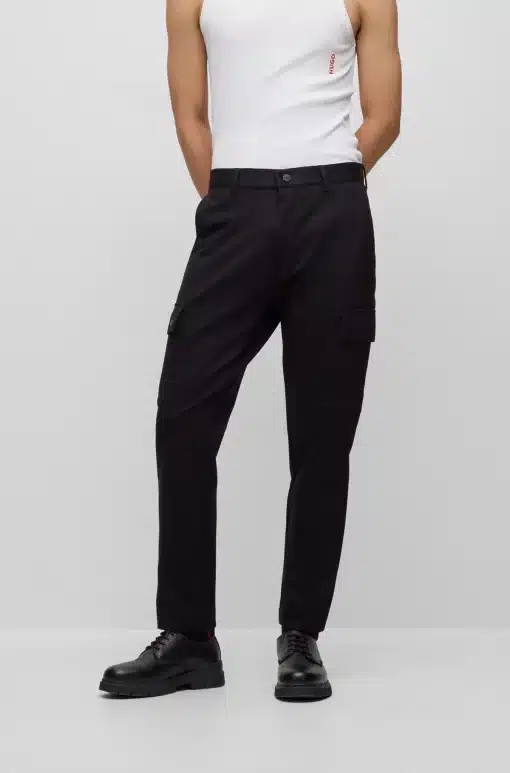 Hugo Glian Trousers Black