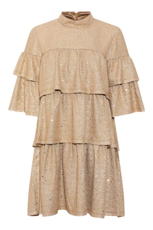 Rue de Femme Bella Dress Gold