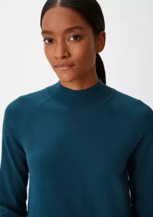 Comma, Knit Dress Dark Turquoise