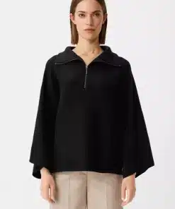 Comma, Poncho Pullover Black