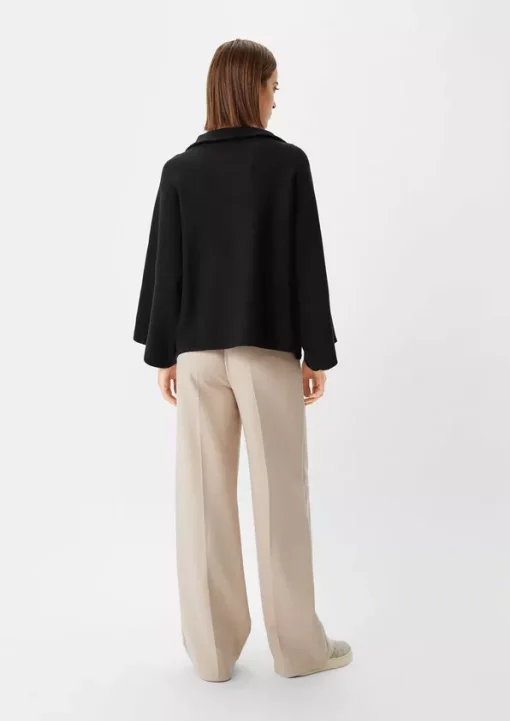 Comma, Poncho Pullover Black