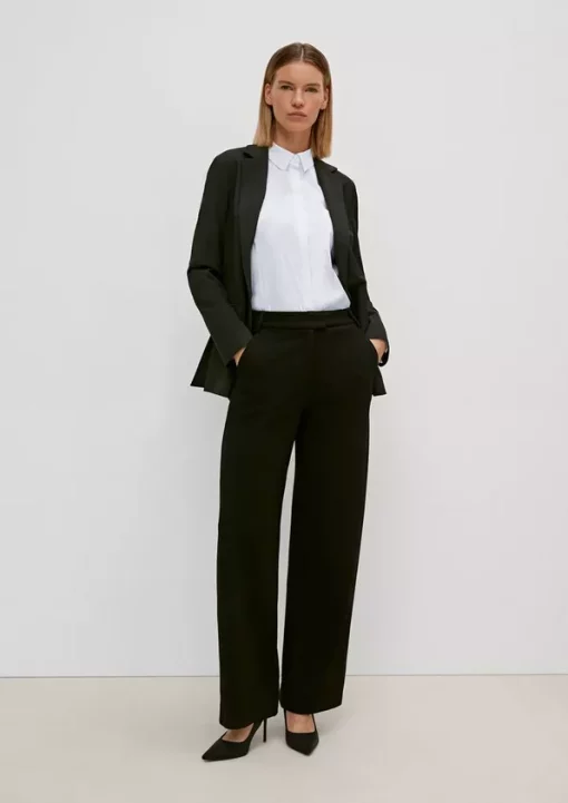 Comma, Long Blouse White