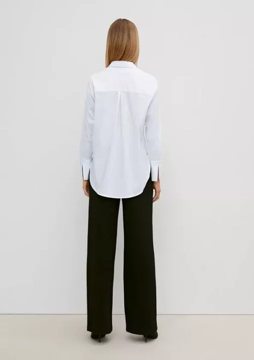 Comma, Long Blouse White