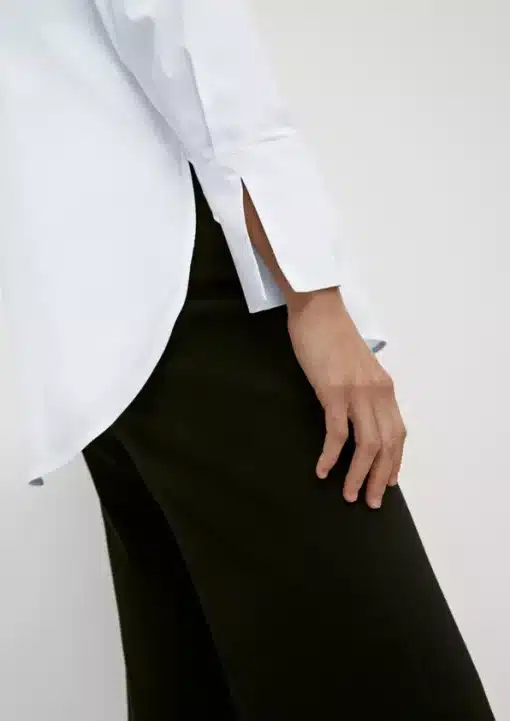 Comma, Long Blouse White