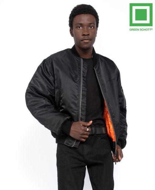 Schott Airforce MA-1 Bomber Jacket Black