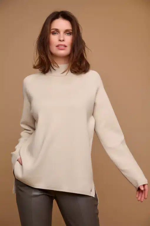 Rino & Pelle Dinty Sweater Blanc