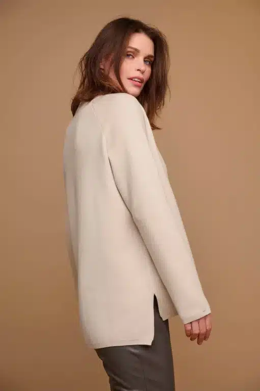 Rino & Pelle Dinty Sweater Blanc