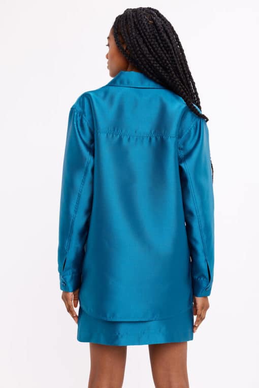 Envii Enowl Shirt Deep Lagoon