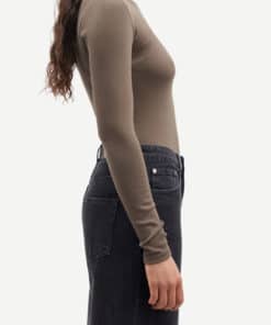 Samsoe & Samsoe Alexa Ls T-shirt Crocodile