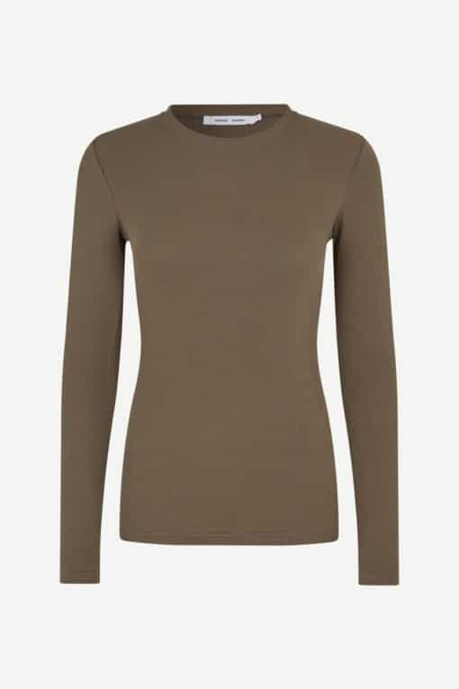 Samsoe & Samsoe Alexa Ls T-shirt Crocodile