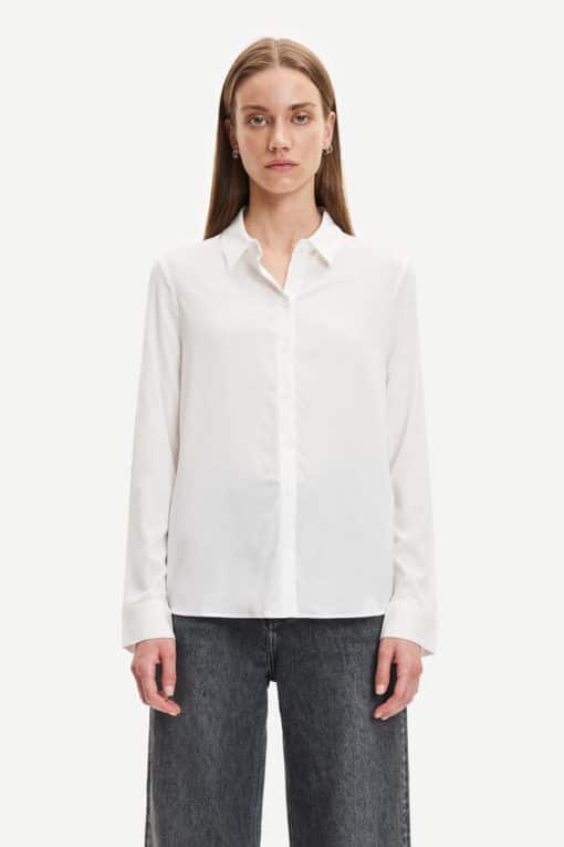 Samsoe & Samsoe Milly Shirt Clear Creme