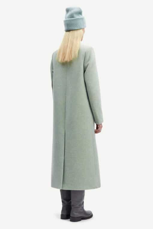 Samsoe & Samsoe Falcon Coat Misty Blue