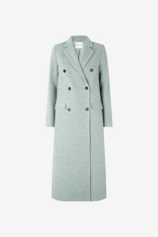 Samsoe & Samsoe Falcon Coat Misty Blue