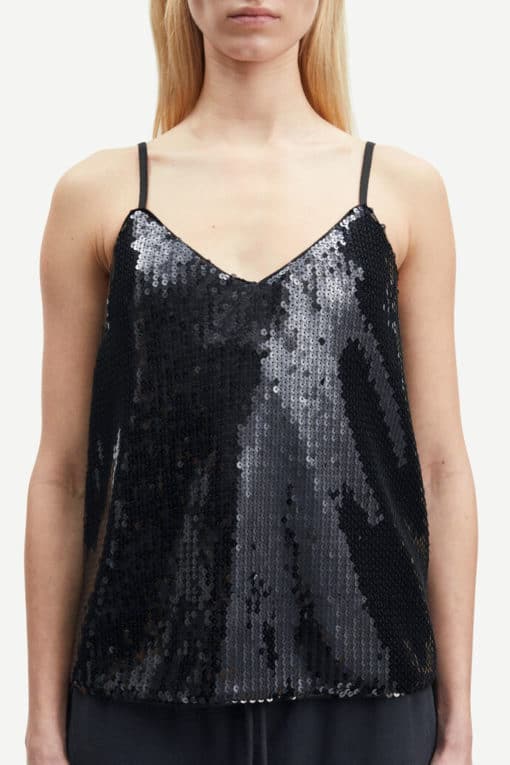 Samsoe & Samsoe Sharon Strap Top Black