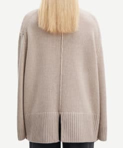 Samsoe & Samsoe Eliette Crew Neck Nacreous Clouds