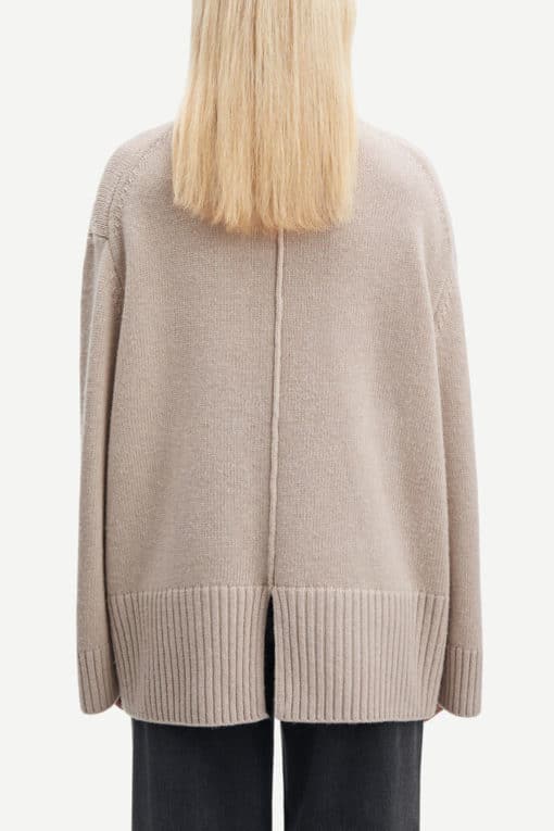 Samsoe & Samsoe Eliette Crew Neck Nacreous Clouds