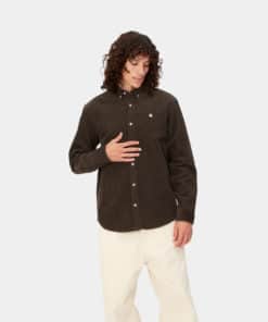 Carhartt L/S Madison Cord Shirt Buckeye/Wax