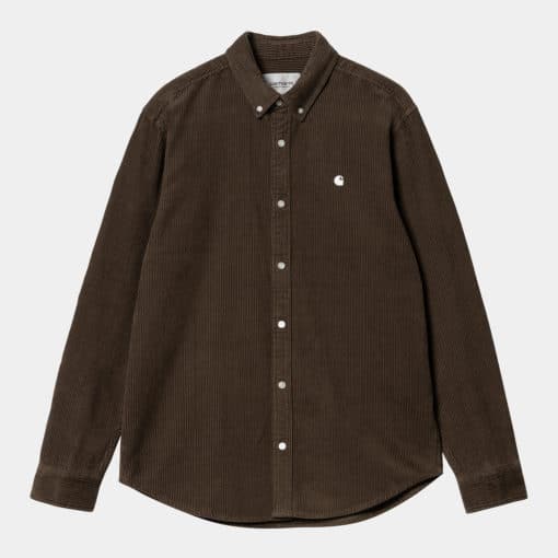 Carhartt WIP L/S Madison Cord Shirt Buckeye/Wax