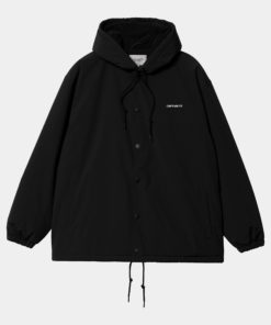 Carhartt Hooded Coach Jacket Black