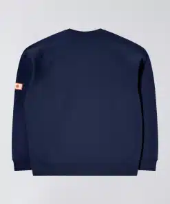 Edwin Katakana Retro Sweat Maritime Blue