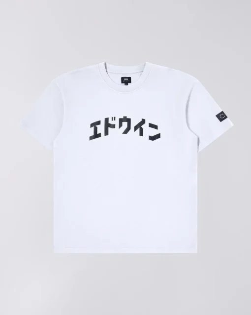 Edwin Katakana Retro T-shirt White