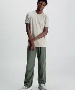 Calvin Klein Cotton T-shirt Plaza Taupe