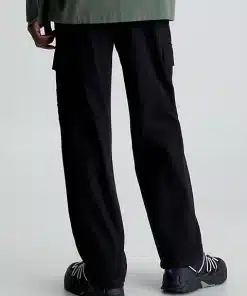 Calvin Klein Cotton Twill Cargo Pant Black