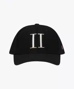 Les Deux Encore Wool Baseball Cap Black/Ivory