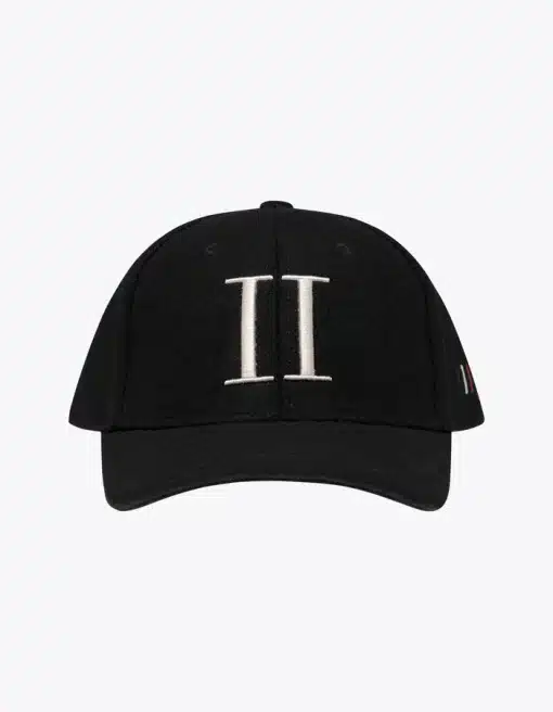 Les Deux Encore Wool Baseball Cap Black/Ivory