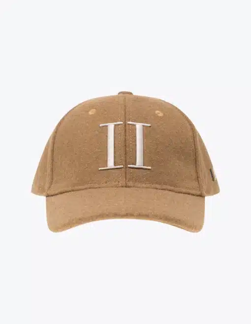Les Deux Encore Wool Baseball Cap Camel/Ivory