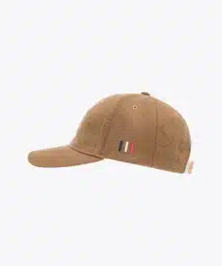 Les Deux Encore Wool Baseball Cap Camel/Ivory