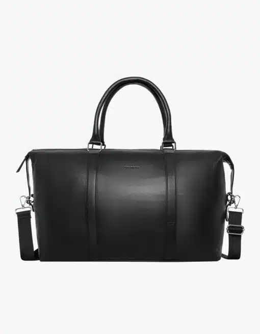 Les Deux Leather Weekend Bag Black