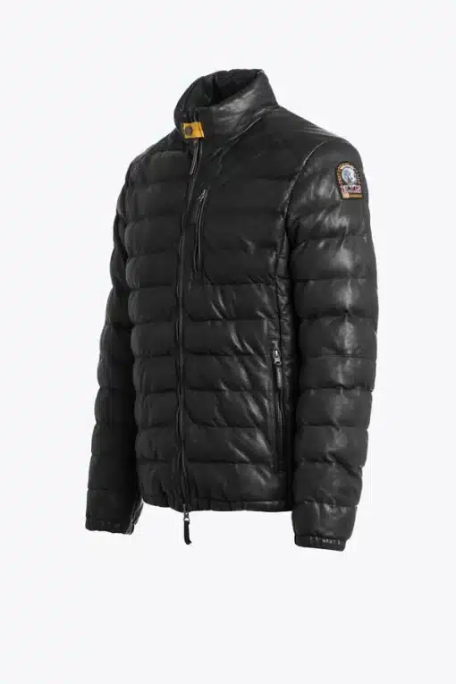 Parajumpers Ernie Leather Jacket Black