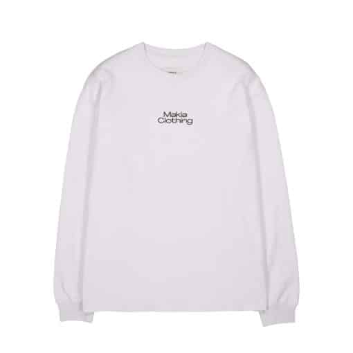 Makia Liam Long Sleeve White