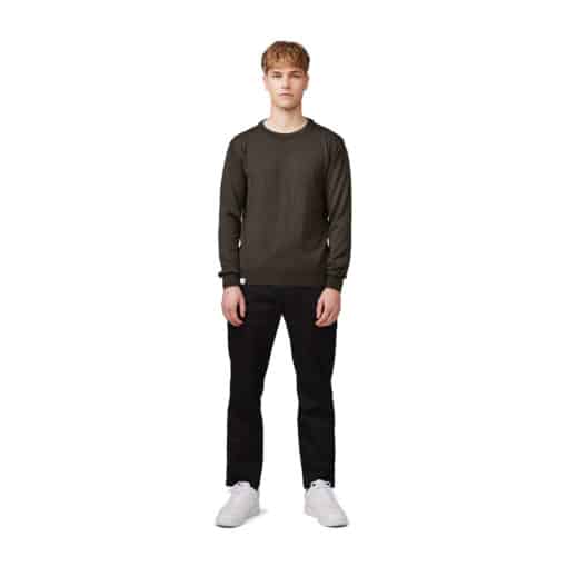 Makia Merino Knit Dark Green