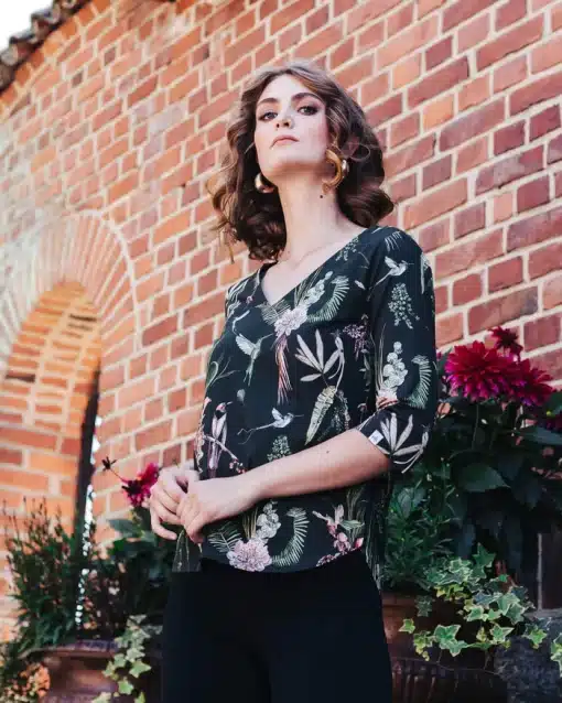 Nakoa Vera Blouse Mockingbird