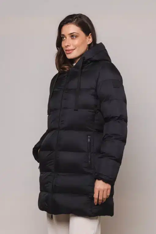 Rino & Pelle Nadira Padded Coat Black
