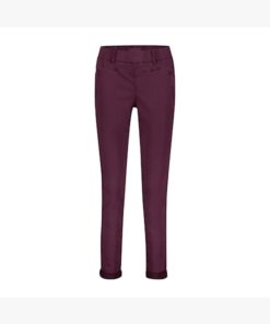 Red Button Tessy Jogger Without Cord Aubergine