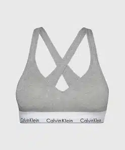 Calvin Klein Modern Cotton Bralette Grey Heather