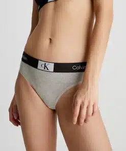 Calvin Klein Thong - CK96 Grey Heather
