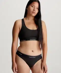 Calvin Klein Bralette And Thong Set - Modern Cotton