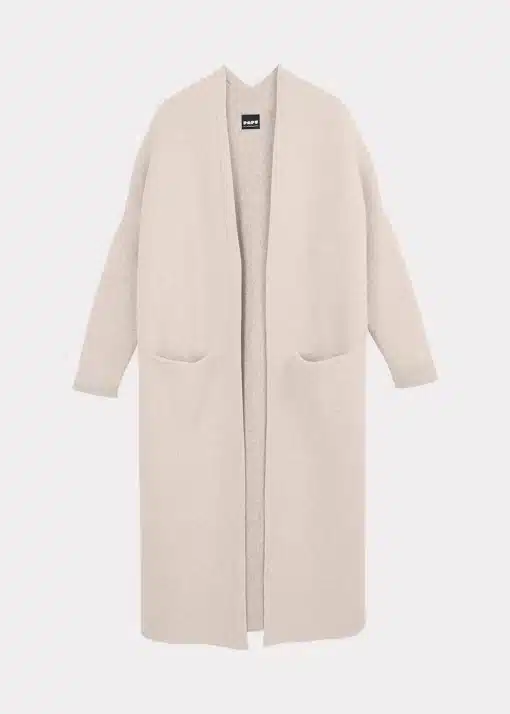 Papu Long Split Cardigan Clay