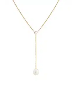 Edblad Globe Y-Necklace Maxi Gold