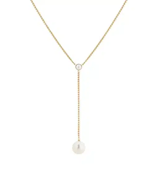 Edblad Globe Y-Necklace Maxi Gold