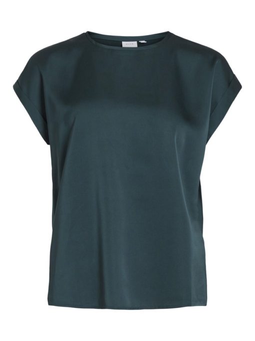 Vila Ellette Satin Top Ponderosa Pine