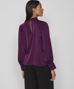 Vila Elma Halterneck L/S Top Winter Bloom