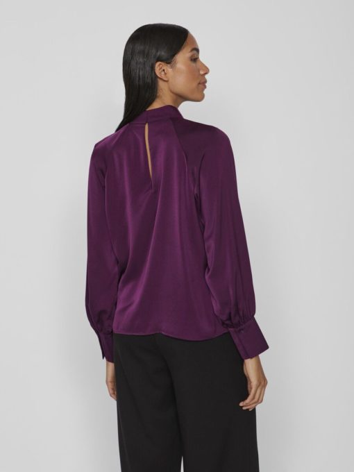 Vila Elma Halterneck L/S Top Winter Bloom