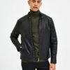 Selected Homme Archive Classic Leather Jacket Black