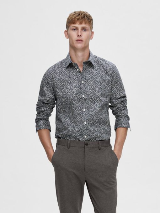 Selected Homme Slimsoho Shirt Sky Captain
